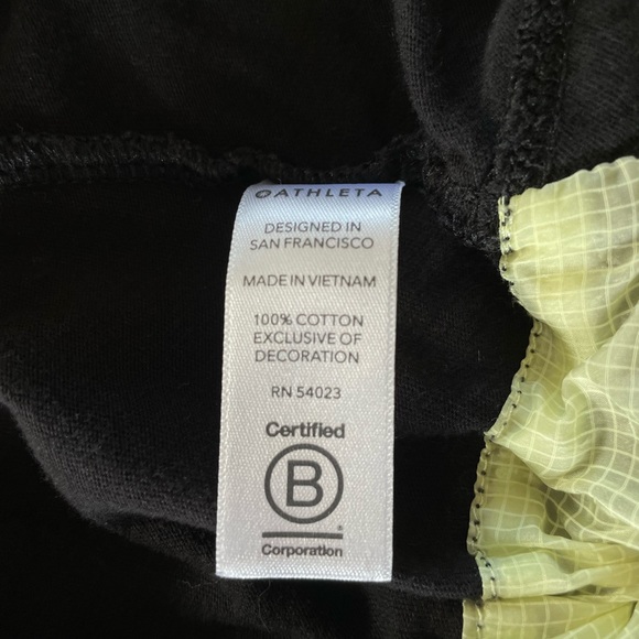Athleta Organic Daily Bungee Tee Size Extra Large - Picture 6 of 7